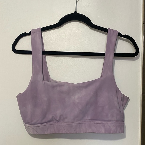 Mango Purple Sports Bra Size L - Picture 1 of 4